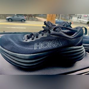 Size 8.5 - Hoka One One Bondi 8 Black